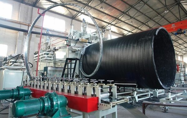 HDPE Huge Diameter Steel Reinforced Winding Pipe Machinery