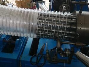 Pvc pv steel wire (plastic rib) winding pipe equipment production line